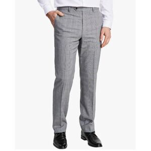 Lauren Ralph Lauren Men's Size 34x30 Gray Dress Pants Flat Front Office Wear